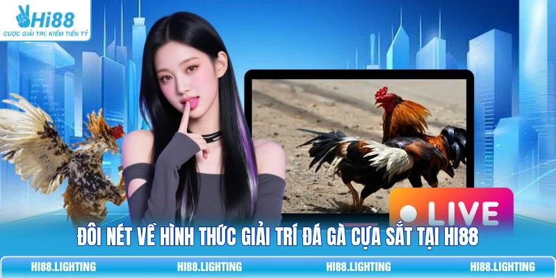 Đá Gà Cựa Sắt | Khám Phá Quy Tắc Tham Gia Cá Cược Tại Hi88 Đôi nét về hình thức giải trí đá gà cựa sắt tại Hi88