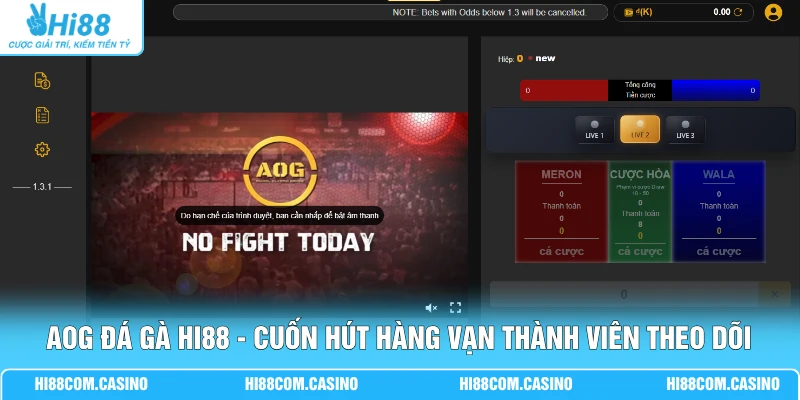 AOG Đá Gà Hi88 - Cuốn Hút Hàng Vạn Thành Viên Theo Dõi AOG Đá Gà Hi88 - Cuốn Hút Hàng Vạn Thành Viên Theo Dõi