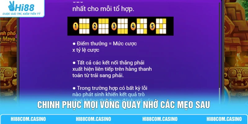 Thành Phố Vàng Maya | Trải Nghiệm 24 Cửa Ải Đầy Kịch Tính Chinh phục mọi vòng quay nhờ các mẹo sau