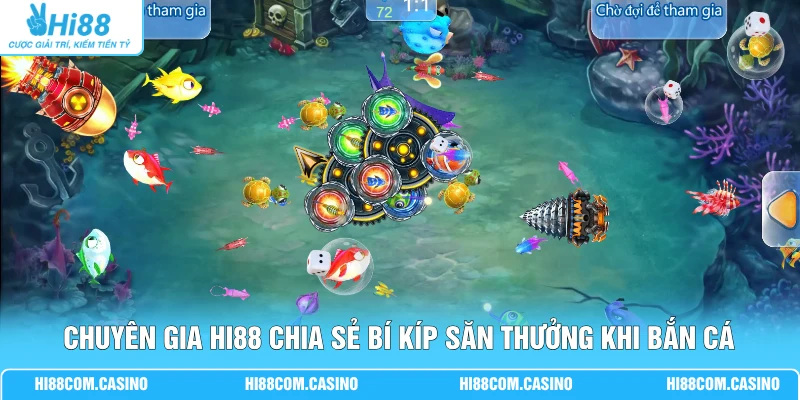 TP Vua Đại Dương - Hành Trình Săn Thưởng Nhanh Tại Hi88 Chuyên gia Hi88 chia sẻ bí kíp săn thưởng khi bắn cá