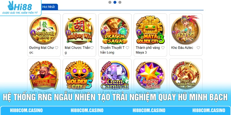 TP Điện Tử - Sảnh Nổ Hũ RTP 98.5% Jackpot 10 Tỷ Khủng Hệ thống RNG ngẫu nhiên tạo trải nghiệm quay hũ minh bạch