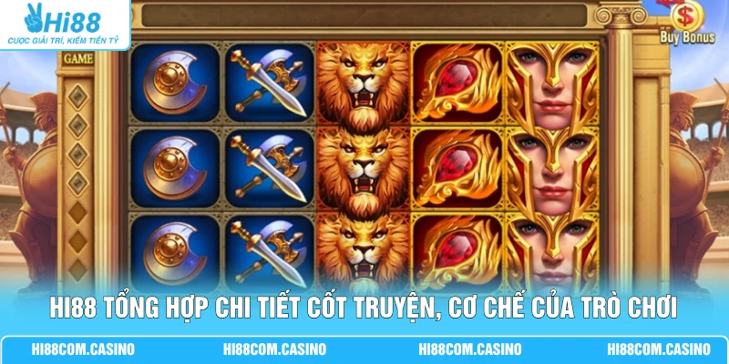 Roma Với 5 Cuộn, 3 Hàng Và Loạt Biểu Tượng Đậm Chất La Mã Hi88 tổng hợp chi tiết cốt truyện, cơ chế của trò chơi