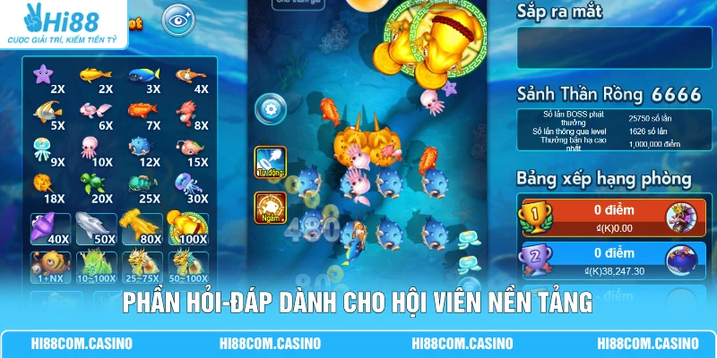 Bí Kíp CQ9 Bắn Cá Một Lần - Mẹo Hay Săn Boss Thưởng Lớn Phần hỏi-đáp dành cho hội viên nền tảng