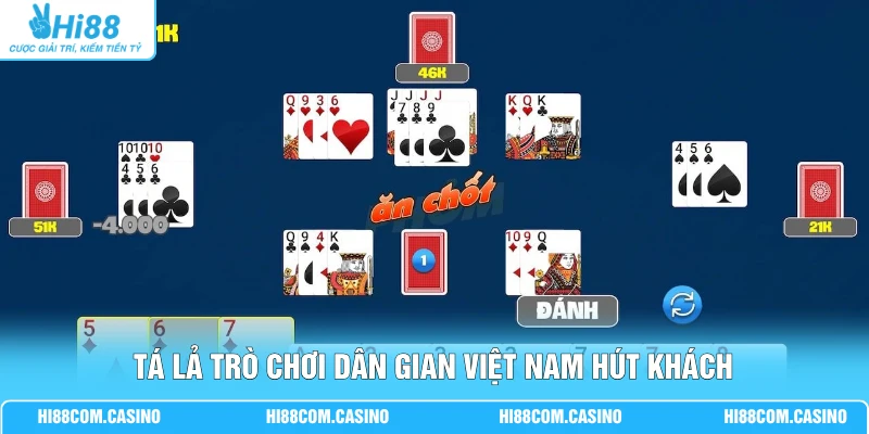 Tá Lả Top 10 Tựa Game Hấp Dẫn Người Chơi Tham Gia Hi88 Tá lả trò chơi dân gian Việt Nam hút khách