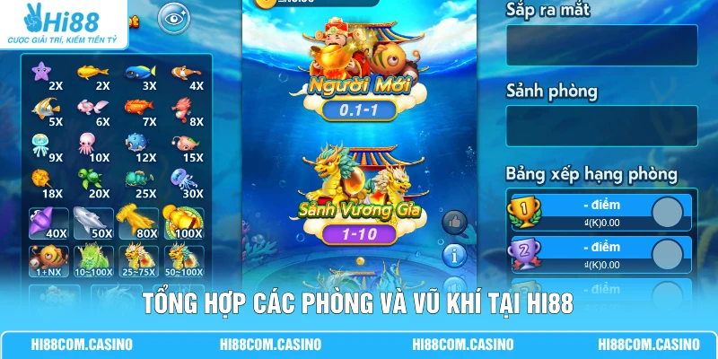 Bí Kíp CQ9 Bắn Cá Một Lần - Mẹo Hay Săn Boss Thưởng Lớn Tổng hợp các phòng và vũ khí tại Hi88